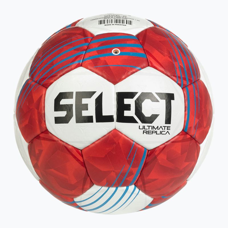 Loptu na hádzanú SELECT Ultimate EHF V26 Official rozmiar 3 white/blue/gold 2