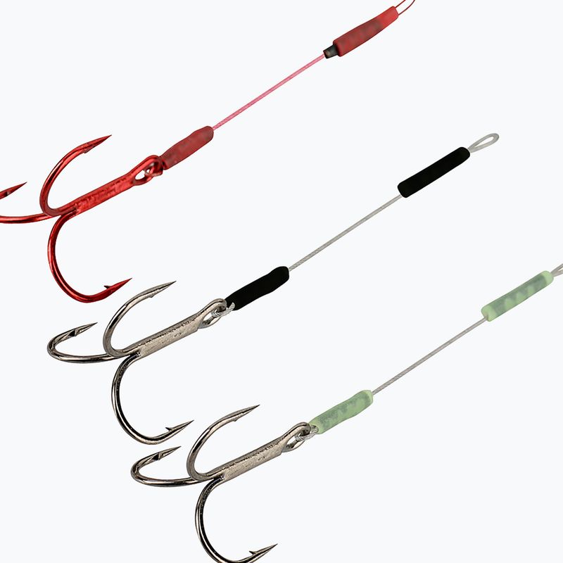 SavageGear Carbon49 Stinger 3-dielne uvoľňovače nástrah farba 54881