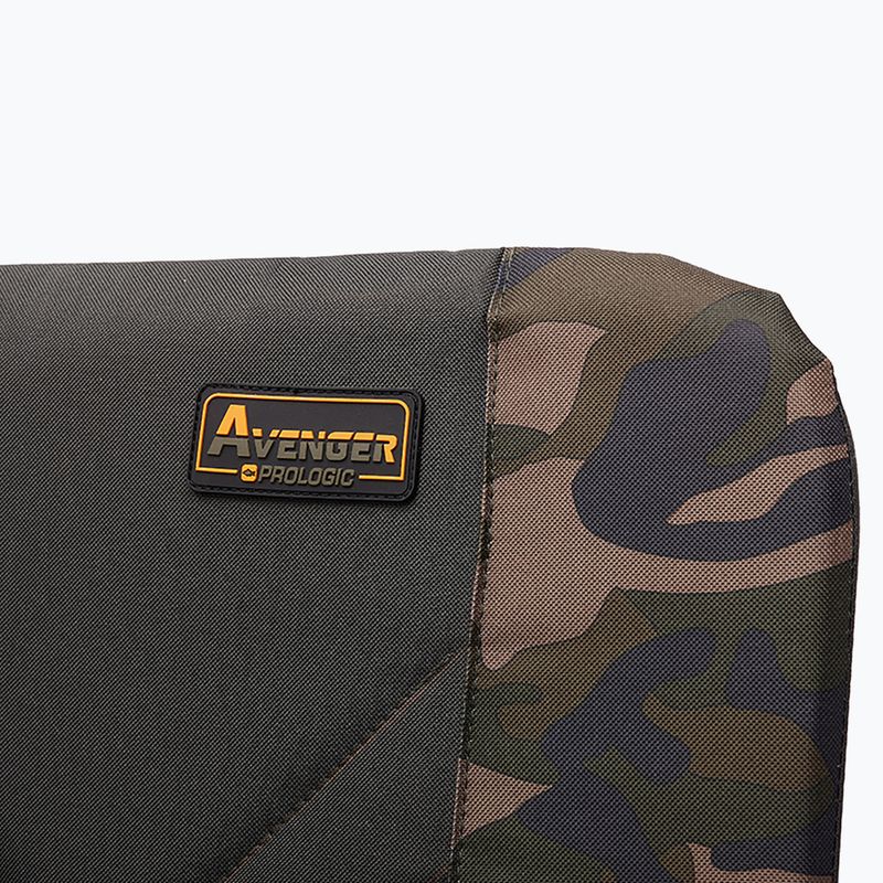 Stolička Prologic Avenger Relax Camo s podrúčkami a poťahmi šedo-zelená PLB027 2