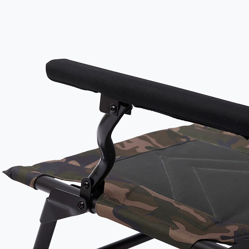 Stolička Prologic Avenger Relax Camo s podrúčkami a poťahmi šedo-zelená PLB027 3
