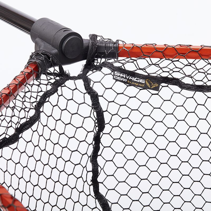 SavageGear Twist & Fold Net spinningová pristávacia sieť čierna 71108 2