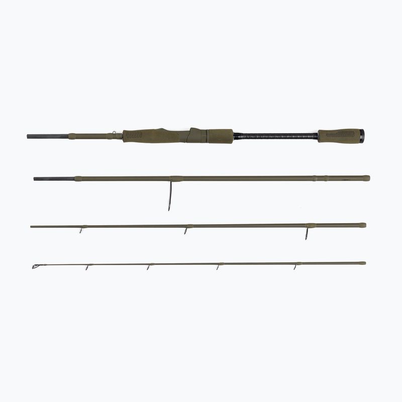 SavageGear rotačný prút Sg4 Medium Game Travel 4 sec green 72205