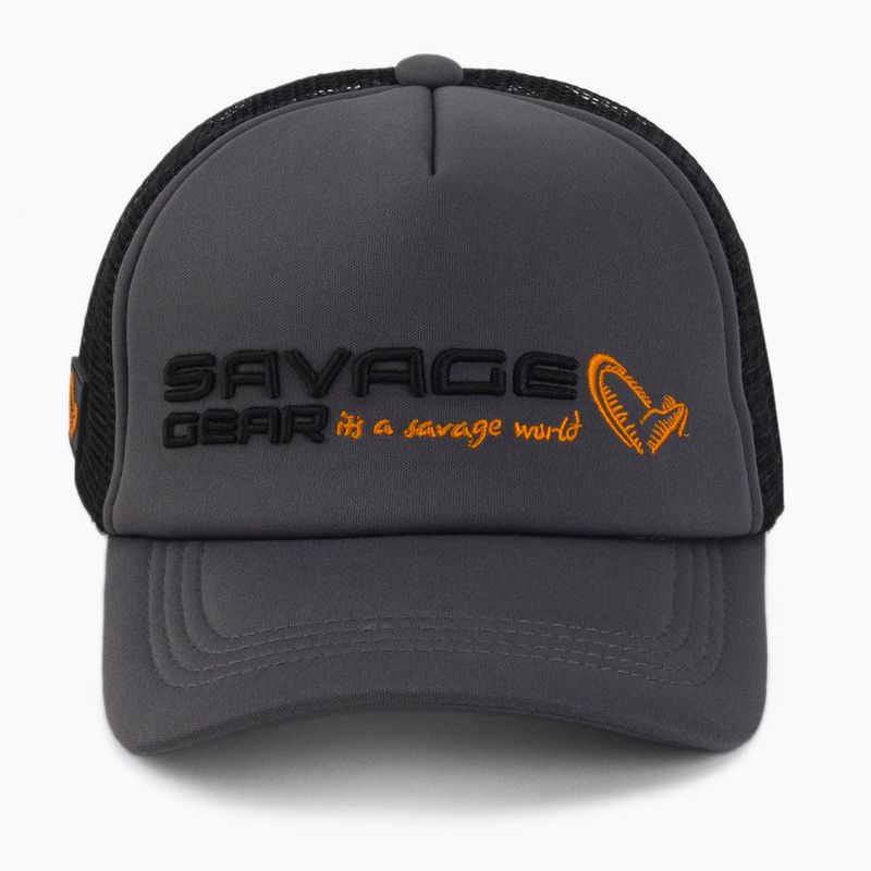 Savage Gear Classic Trucker Rybárska čiapka One Size sivá 73708 4