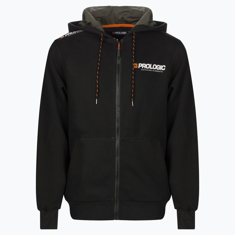 Prologic Eden Zip Hoodie rybárska mikina čierna 73753