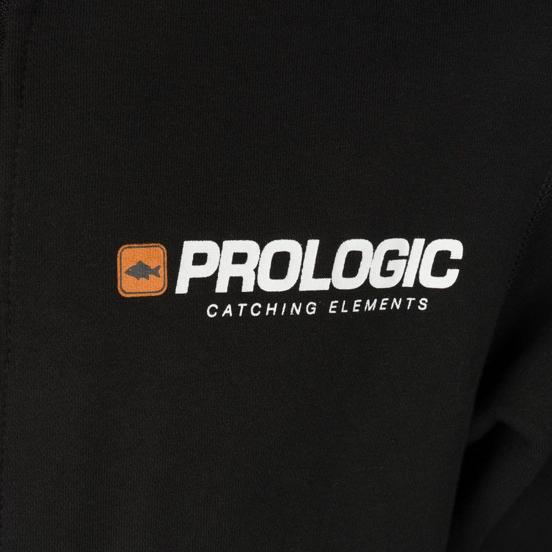 Prologic Eden Zip Hoodie rybárska mikina čierna 73753 3