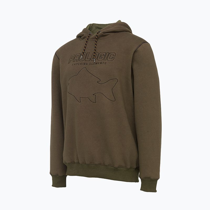 Prologic Mega Fish Hoodie zelená PLG066