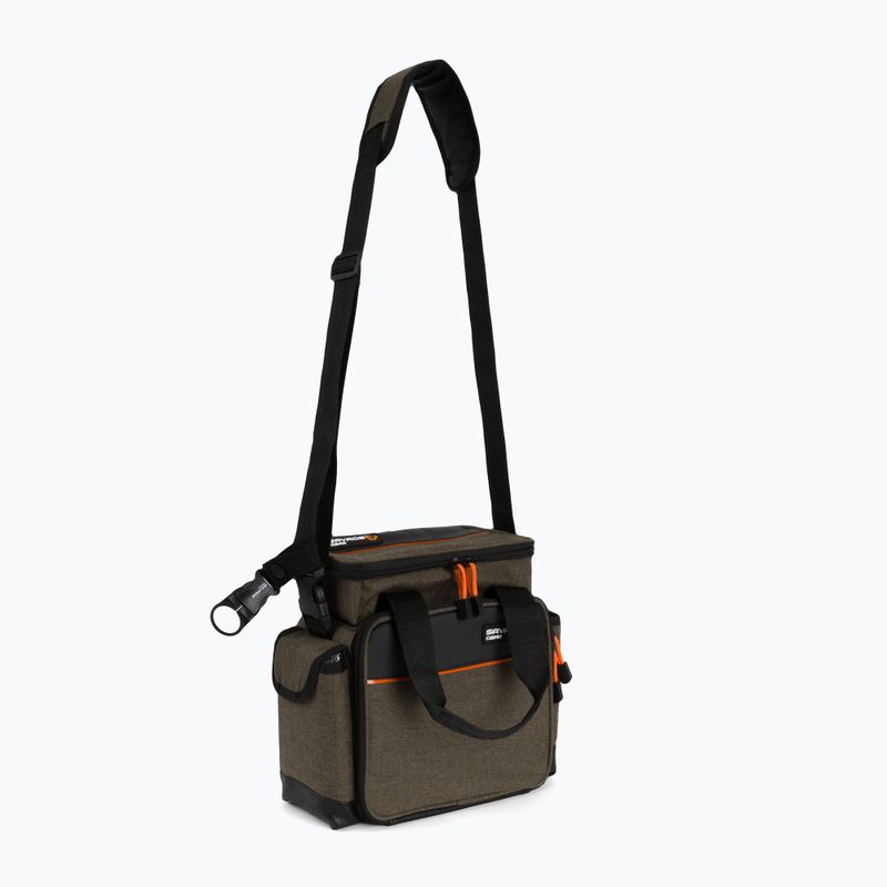 SavageGear Specialist Vrecko na nástrahy 6 škatuliek hnedá 74234 2