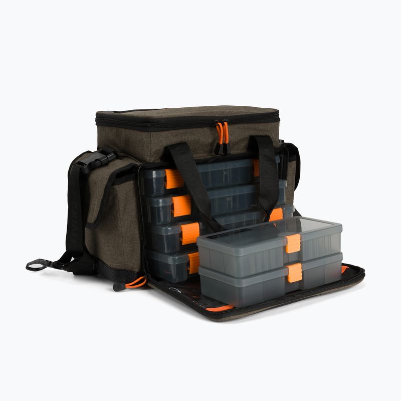 SavageGear Specialist Lure Bag 6 boxov hnedá 74235 rybárska taška 5