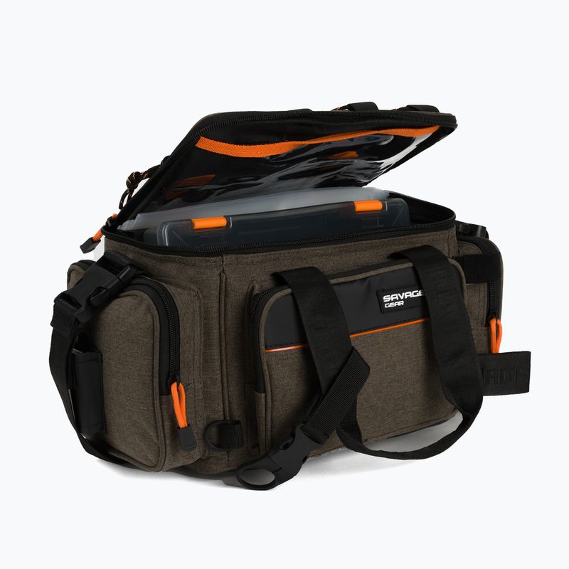 SavageGear Specialist Soft Lure Fishing Bag 1 Box 10 Bags brown 74240 5