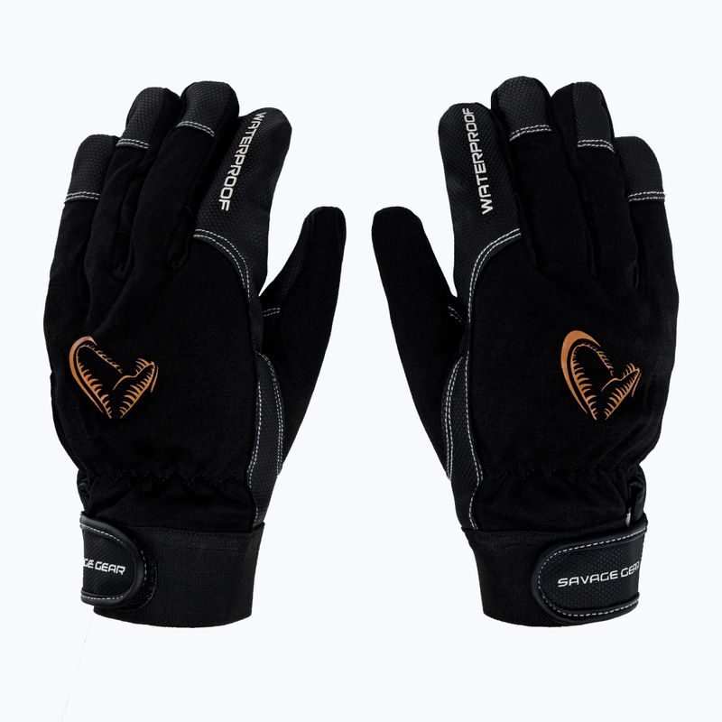 Savage Gear Rukavice do každého počasia čierne 76457 2