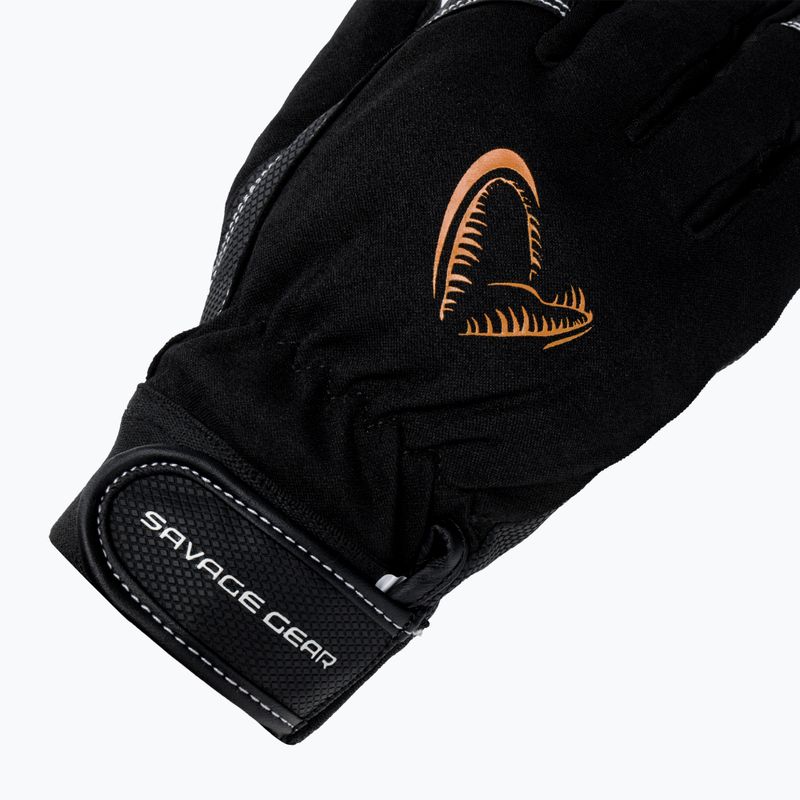 Savage Gear Rukavice do každého počasia čierne 76457 4