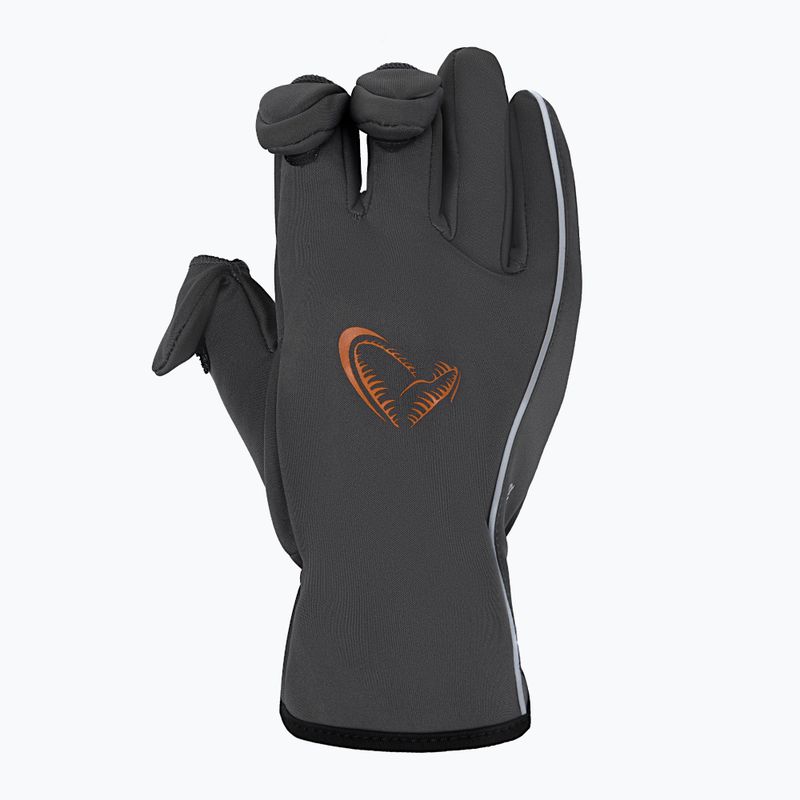 Savage Gear Softshellové rybárske rukavice šedé 76460 6