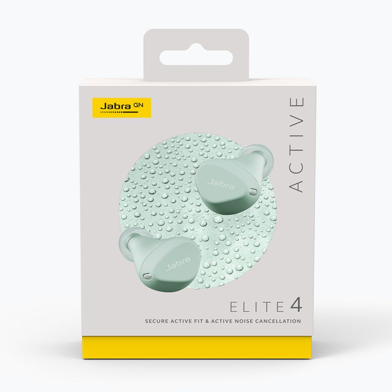 Bezdrôtové slúchadlá Jabra Elite 4 Active zelené 100-99180002-60 5