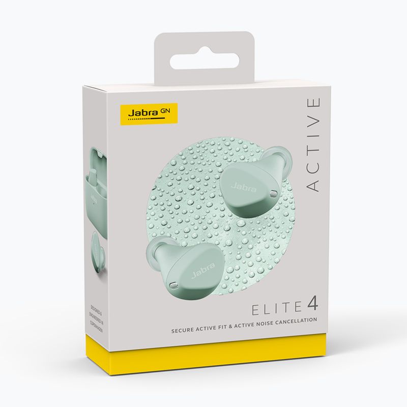 Bezdrôtové slúchadlá Jabra Elite 4 Active zelené 100-99180002-60 6