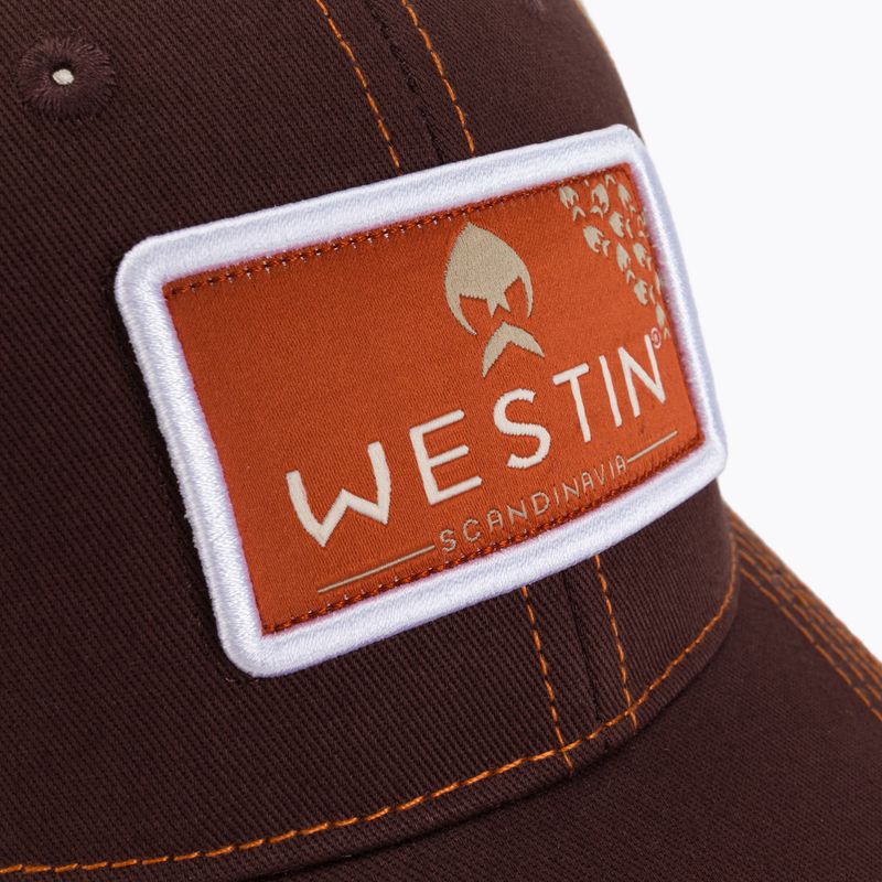 Westin Hillbilly Trucker nastaviteľná baseballová čiapka hnedá A27 5