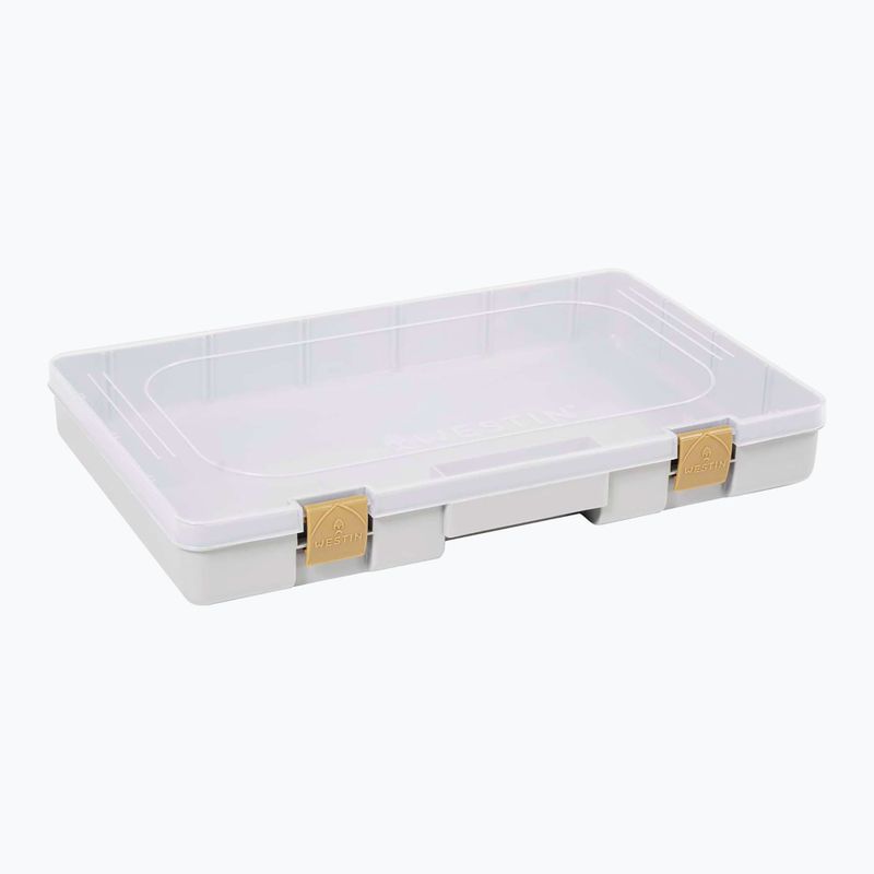 Rybárska krabička Westin W3 Game Tackle Box 36 x 22,5 x 5 cm sivá/čierna
