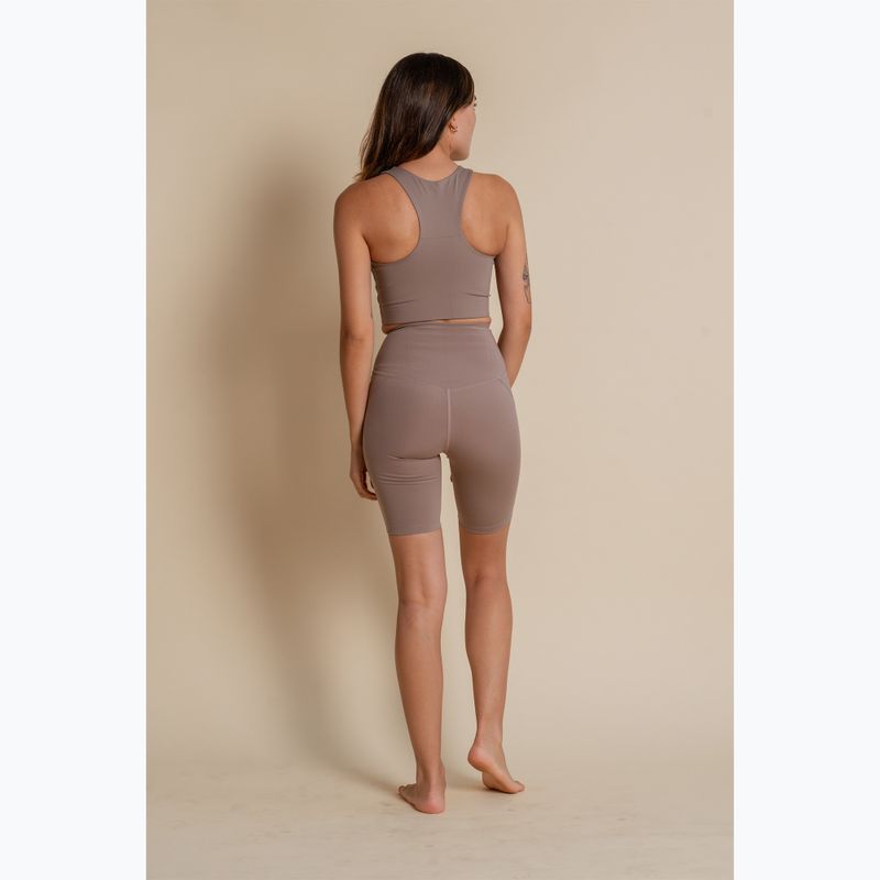 Dámske tréningové šortky Girlfriend Collective Compressive limestone 5