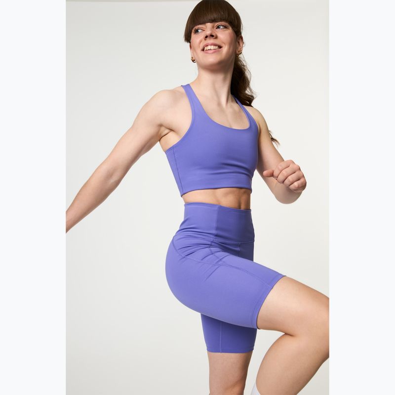 Dámske tréningové šortky Girlfriend Collective Compressive wild iris 5