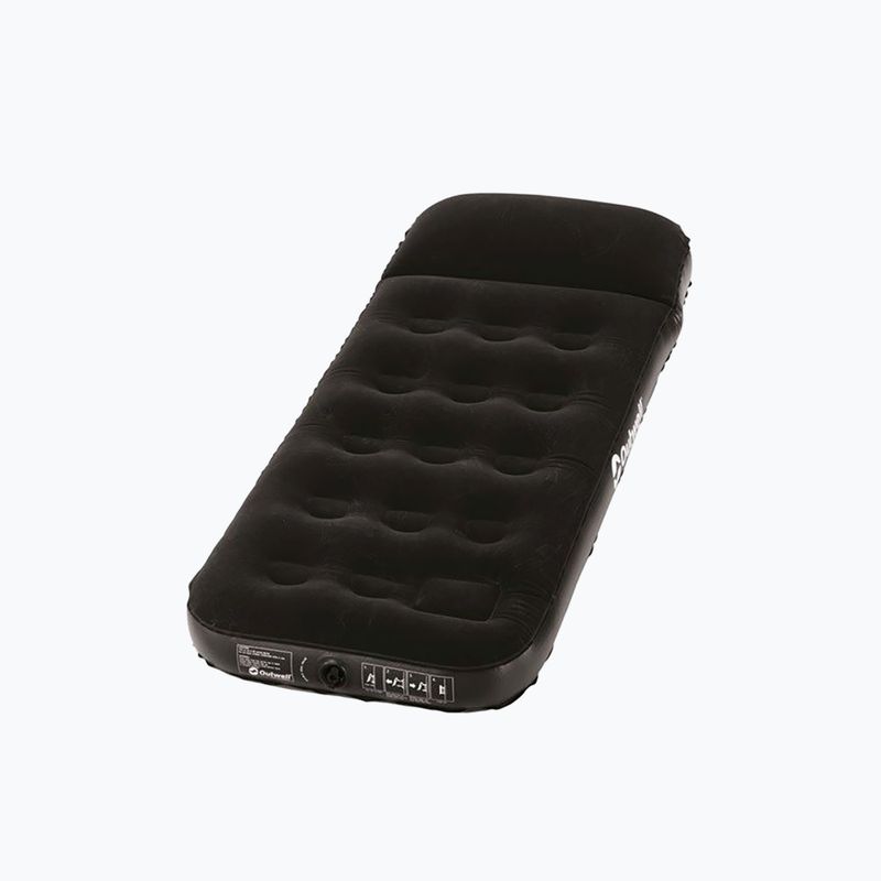 Nafukovací matrac Outwell Classic Pillow Single čierny 360440