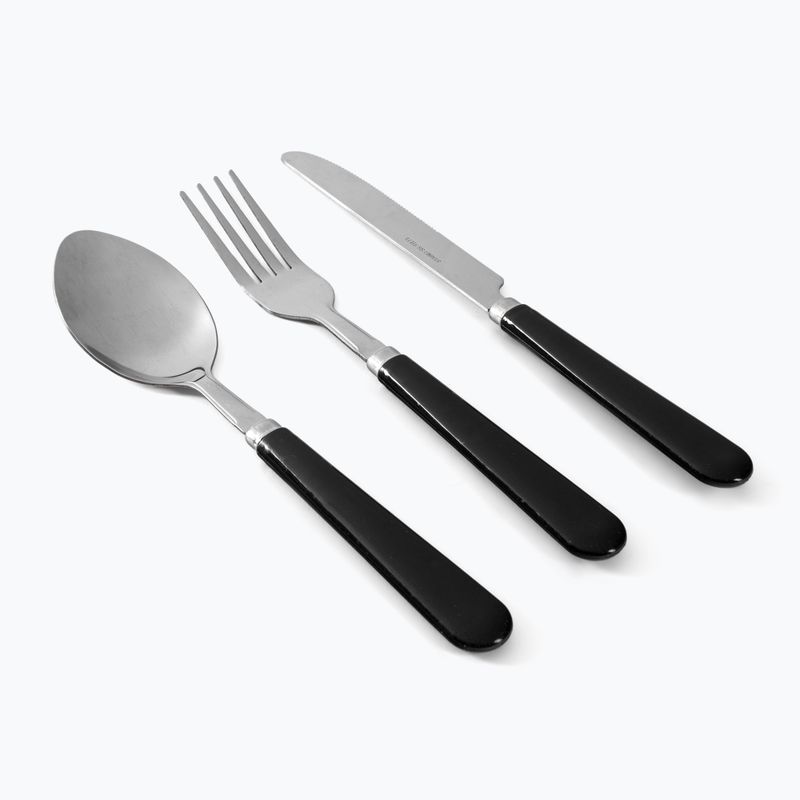 Easy Camp Family Cutlery Strieborná sada príborov pre 4 osoby 580034