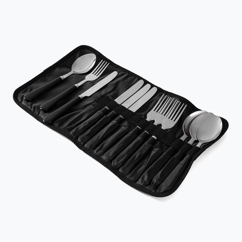 Easy Camp Family Cutlery Strieborná sada príborov pre 4 osoby 580034 2