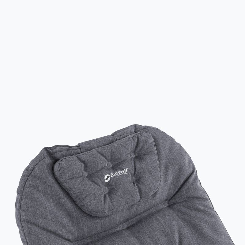 Turistické ležadlo Outwell Fontana Lake black/grey 4