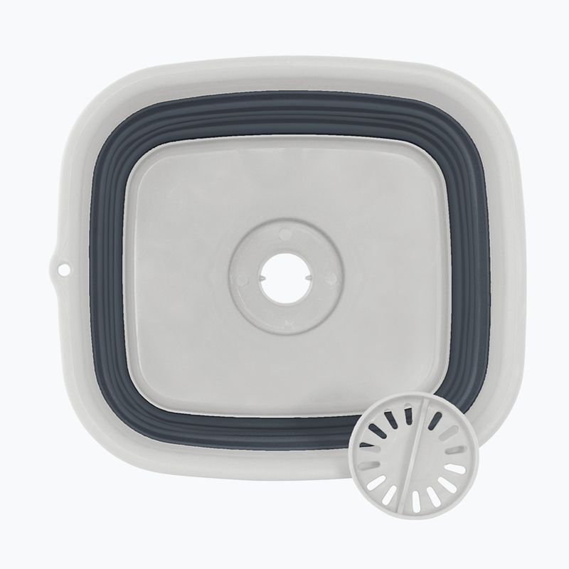 Outwell Collaps Wash Bowl Drain navy blue-grey 650973 skladacia misa 3
