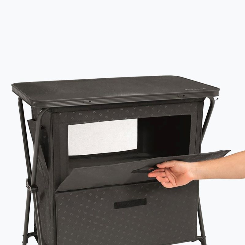 Outwell Bahamas Cabinet cestovná skriňa čierna 531173 2