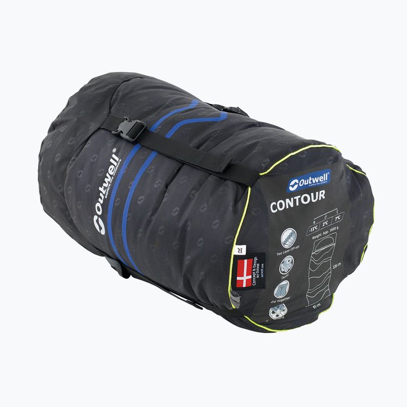 Spací vak Outwell Contour fialový 230364 15