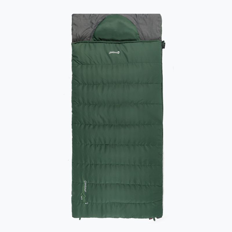 Spací vak Outwell Contour Lux zelený 230368
