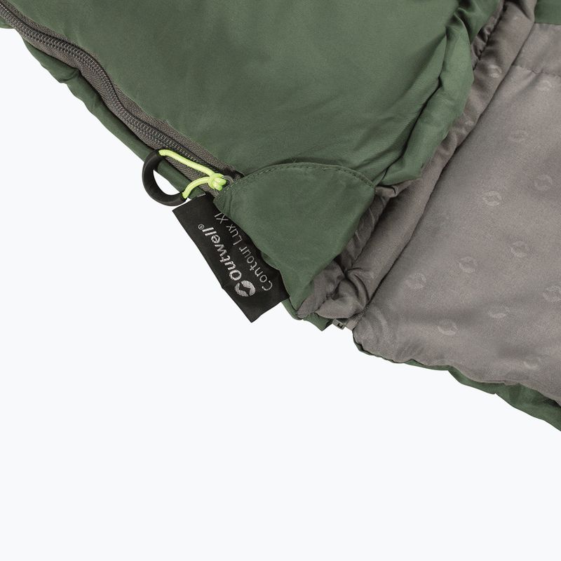 Spací vak Outwell Contour Lux zelený 230368 9