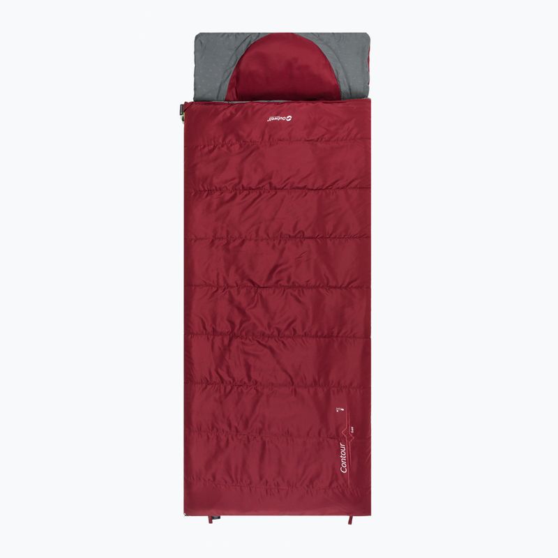Spací vak Outwell Contour Lux bordový 230367