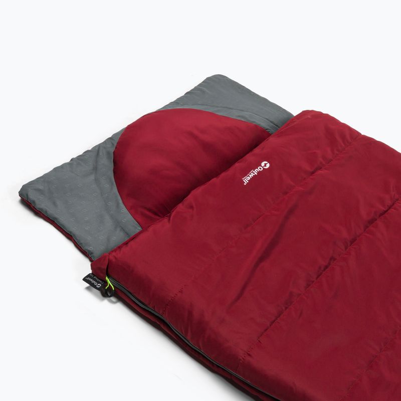Spací vak Outwell Contour Lux bordový 230367 2