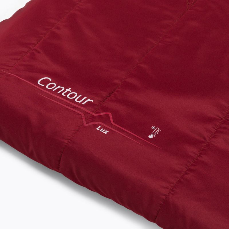 Spací vak Outwell Contour Lux bordový 230367 5