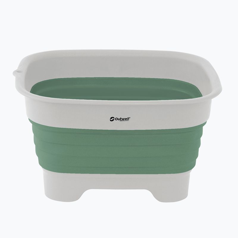 Outwell Collaps Wash Bowl Drain skladacia misa zeleno-sivá 651130