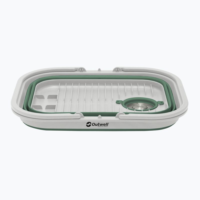 Outwell Collaps Washing Base Handle And Lid skladacia miska zeleno-sivá 651131 2