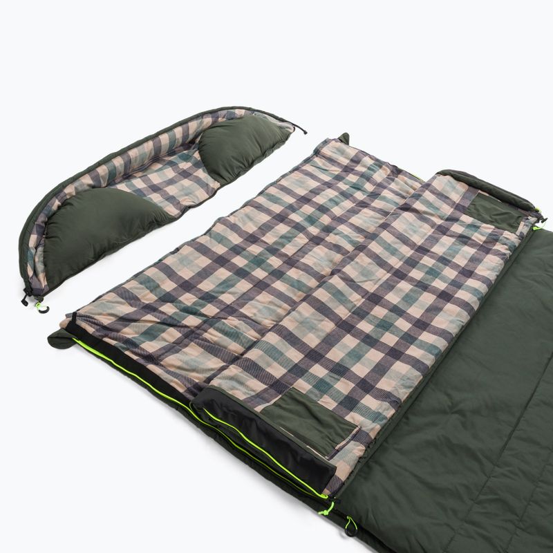Outwell Camper Lux Dvojitý spací vak zelený 230394 3