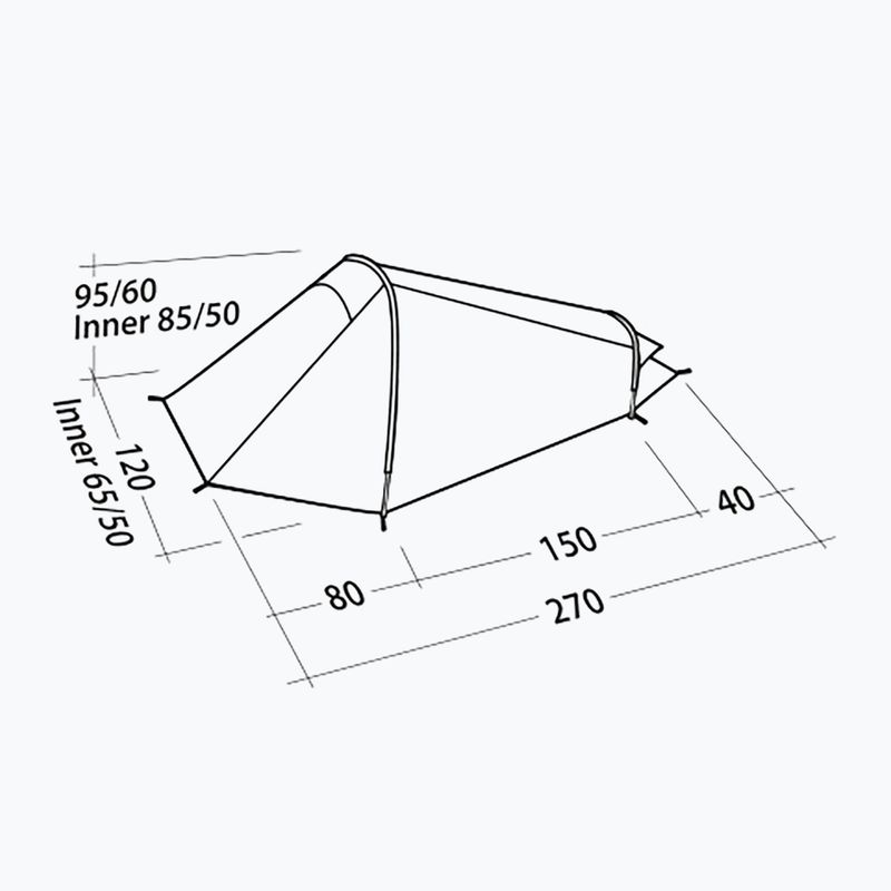 Stan Robens Arrow Head pre 1 osobu modrý 130342 3