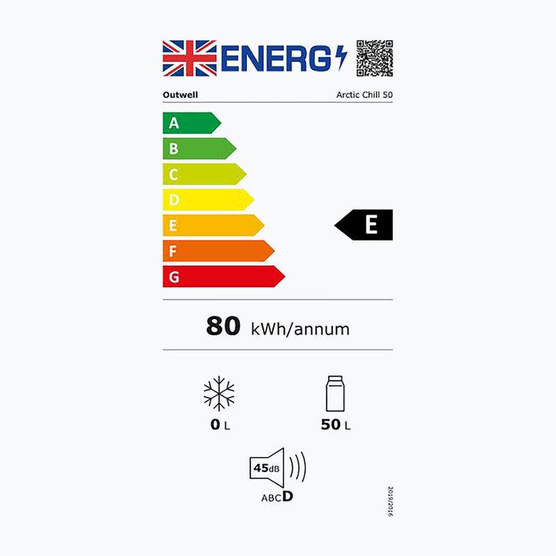Outwell Arctic Chill 45 l turistická chladnička námornícka modrá 590205 2
