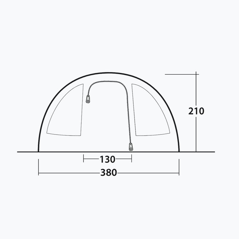Kempingový stan pre 6 osôb Outwell Sky 6 blue 6
