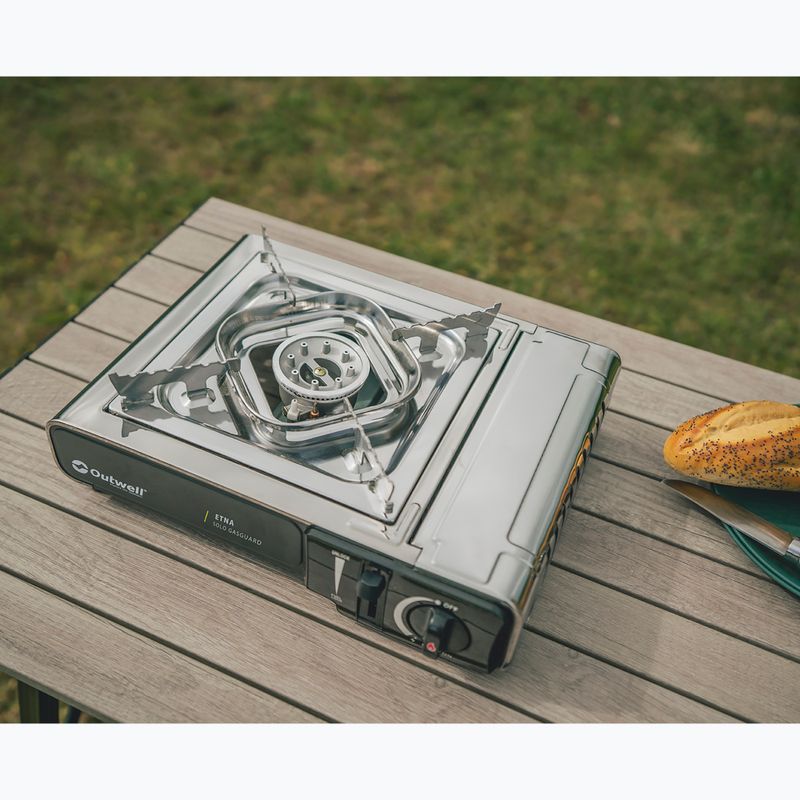 Turistický varič Outwell Etna Solo Gasguard silver 6