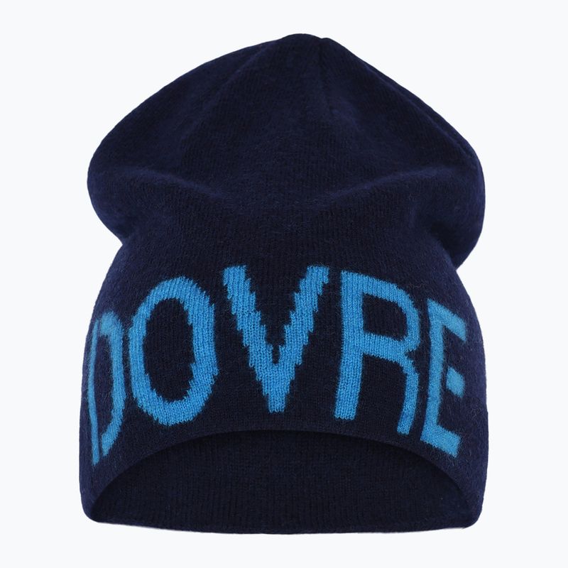 Pánska zimná čiapka Dovre Wool Logo Beanie blue