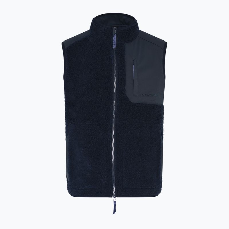 Pánska vesta Dovre Teddy Fleece navy 4