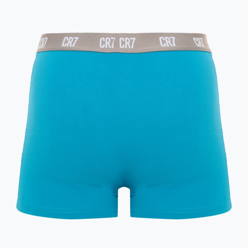 Pánske boxerky CR7 Basic Trunk 3 páry black/light green/green 5