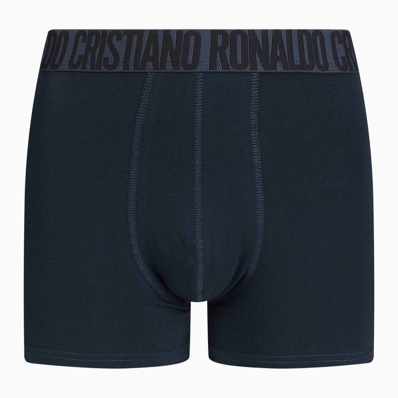 Pánske boxerky CR7 Basic Trunk 3 páry modrá/navy 8