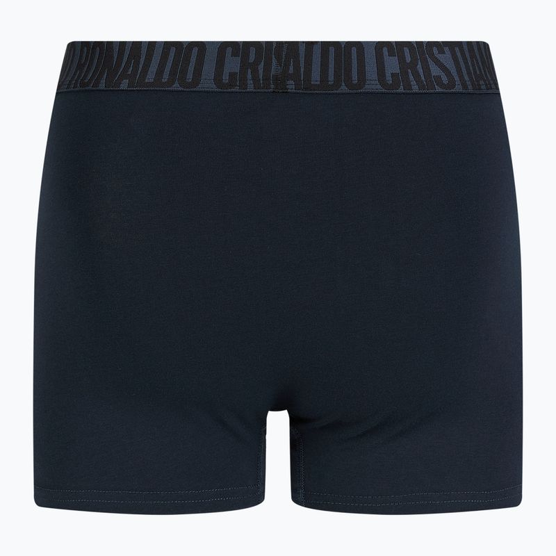 Pánske boxerky CR7 Basic Trunk 3 páry modrá/navy 9