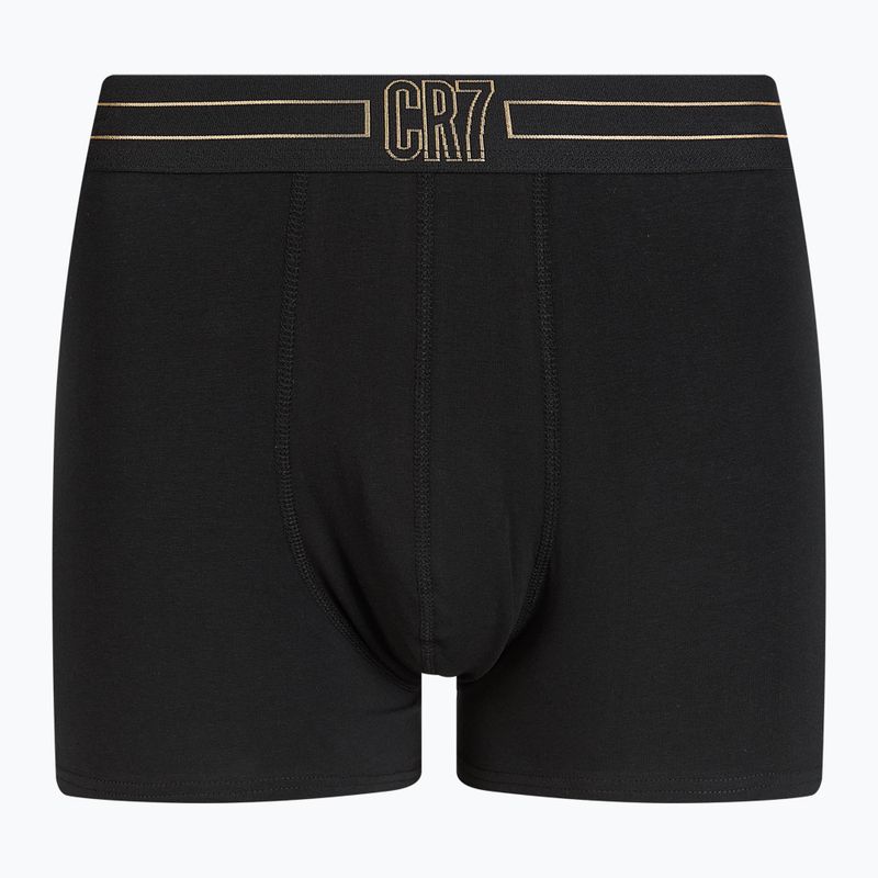 Pánske boxerky CR7 Basic Trunk 5 párov black/gold 2