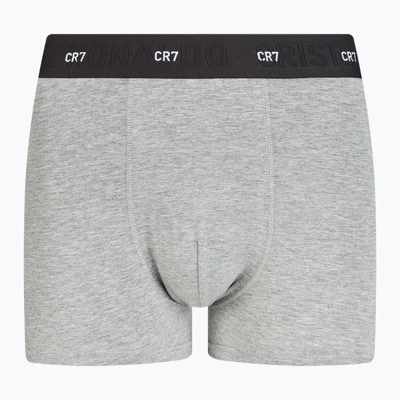 Pánske boxerky CR7 Bamboo Trunk FSC 3 páry black/dark grey/grey 2