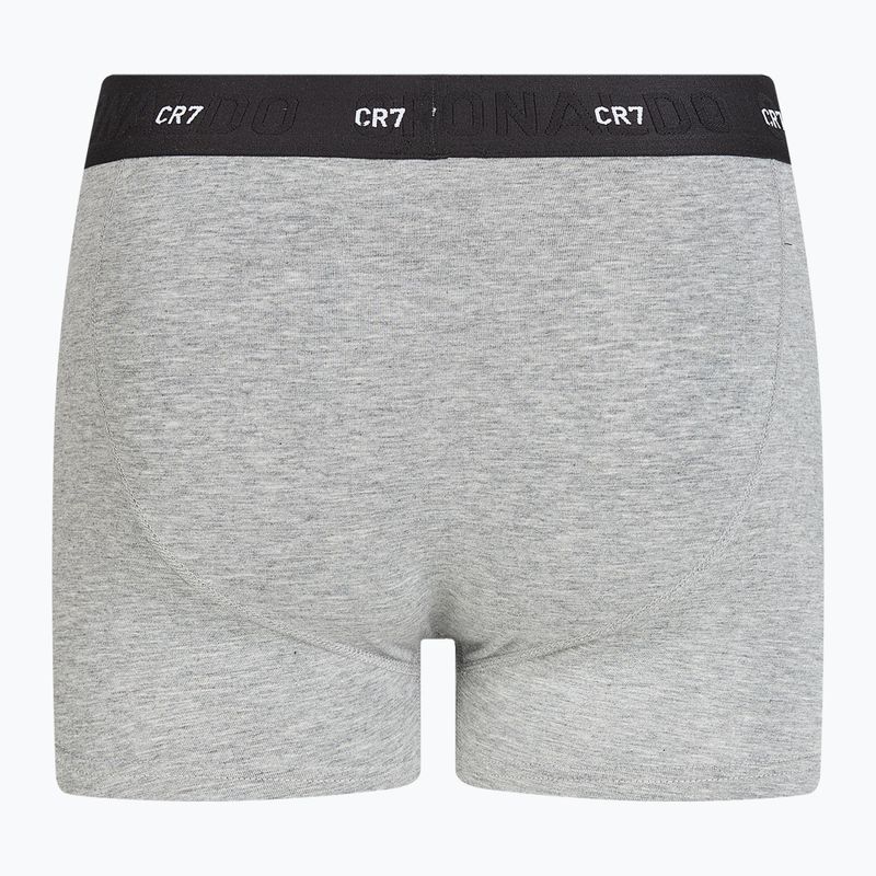 Pánske boxerky CR7 Bamboo Trunk FSC 3 páry black/dark grey/grey 3