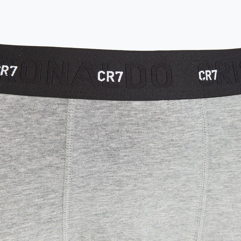 Pánske boxerky CR7 Bamboo Trunk FSC 3 páry black/dark grey/grey 4